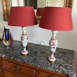 Paire lampes de salon style venitien