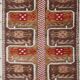 Unusual Hand Woven - Vintage Eastern Rug