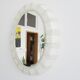 Illuminated mirror acrylic glass - mid century wall decoration