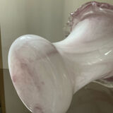 Vase champignon vintage en pâte de verre Murano
