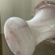 Vase champignon vintage en pâte de verre Murano
