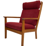 GE 265A oak chair by Hans J. Wegner for Getama