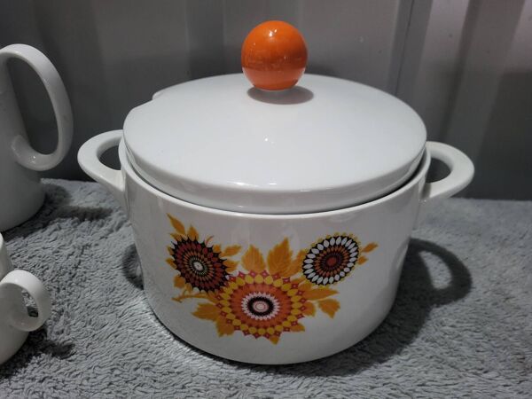 Service de vaisselle café/thé Bavaria porcelaine de Bavière