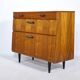 Buffet à chaussures vintage en teck, design milieu du siècle, années 1960
