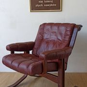 Fauteuil scandinave pour Ekornes vers les années 1970.