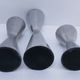 3 bougeoirs "diabolo" en aluminium, 1990