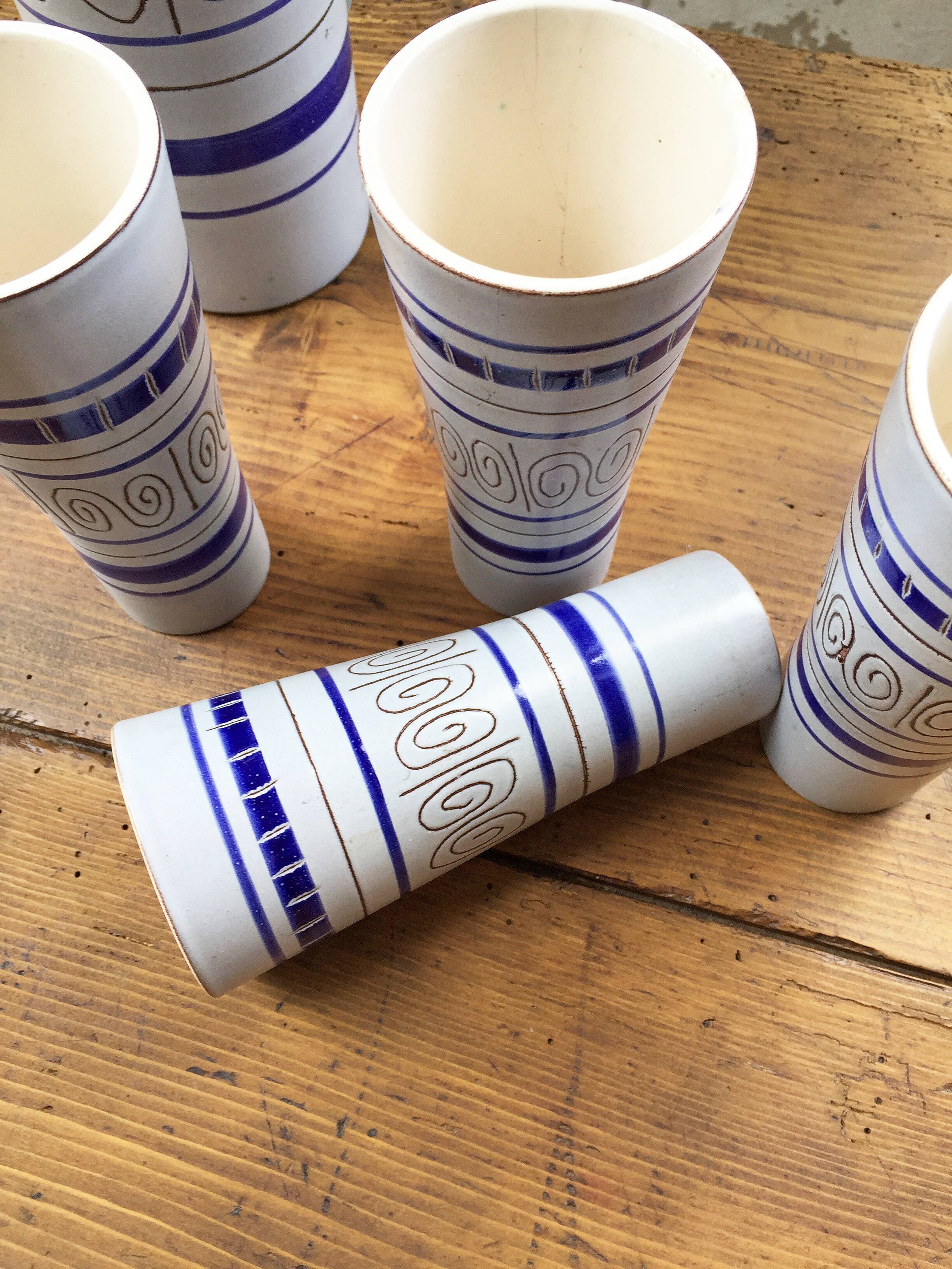 Ceramic lemonade service