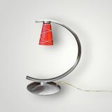 Curved retro-futuristic design lamp – Massive – 1990s