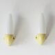 Yellow Ceramic Model 6035 Lamps by Stig Carlsson for Ifö, 1960s, Set of 2