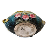 French art nouveau small oval flowerpot, early 20th century