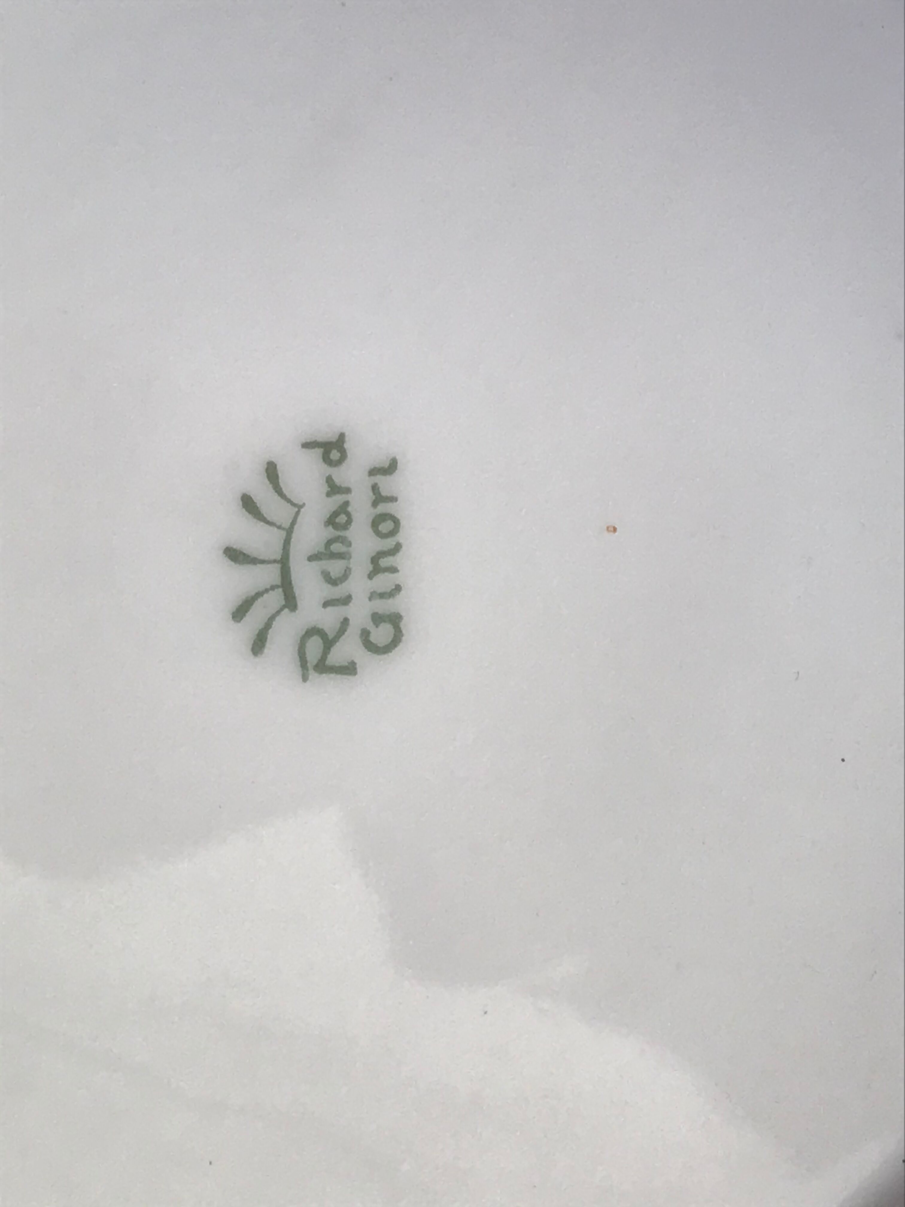 Italian porcelain oval dish