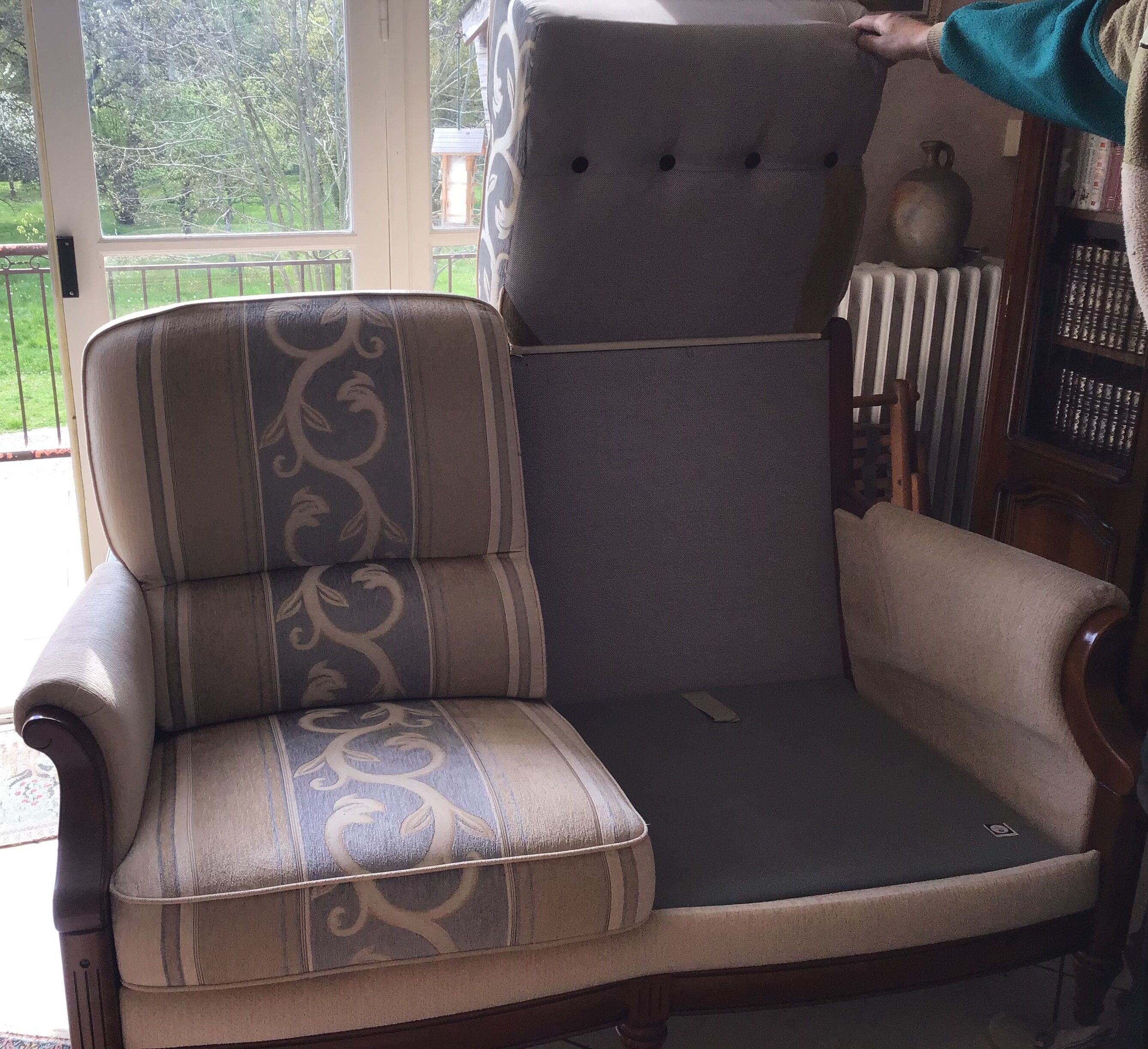 Indoor lounge Jacques Leleu