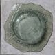 Large smoked glass plate
