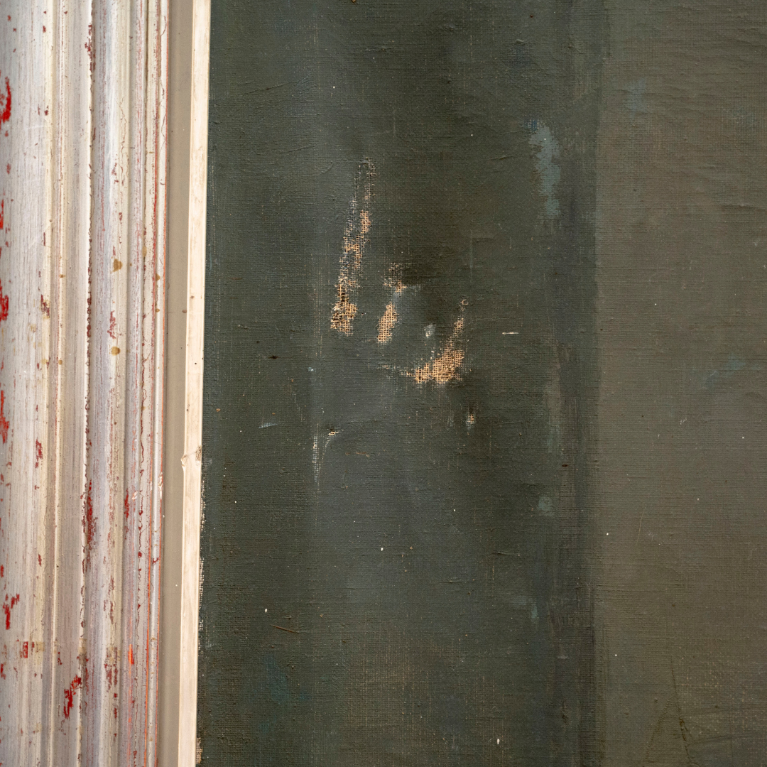 Portrait, oil on canvas, Staf Beerten, 1964