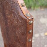 set of twelve Cordoba leather chairs from the 19th century