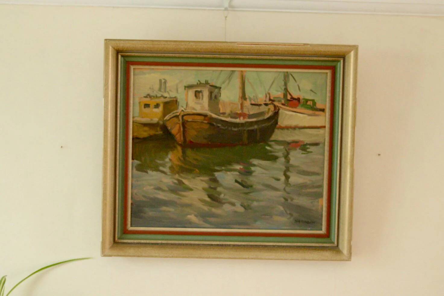 "Boats at Rest" Axel Hamborn