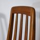 Eva Dining Chairs in Teak by Niels Koefoed for Hornslet, Leather, Set of 4