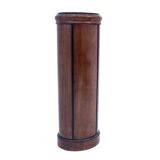Bollard cabinet, Northern Europe, Biedermeier. Antique.