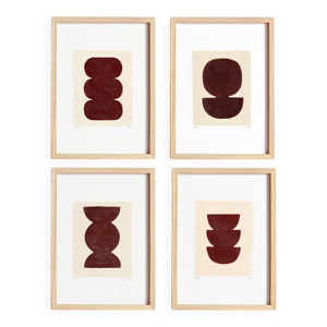 Collection de 4 peintures
