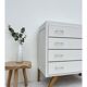Commode vintage rénovée