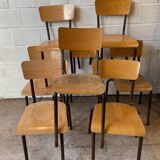 Lot 8 school chairs