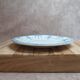 Old flat plate Gien 1860-1871 – blue earthenware decoration – 19th century
