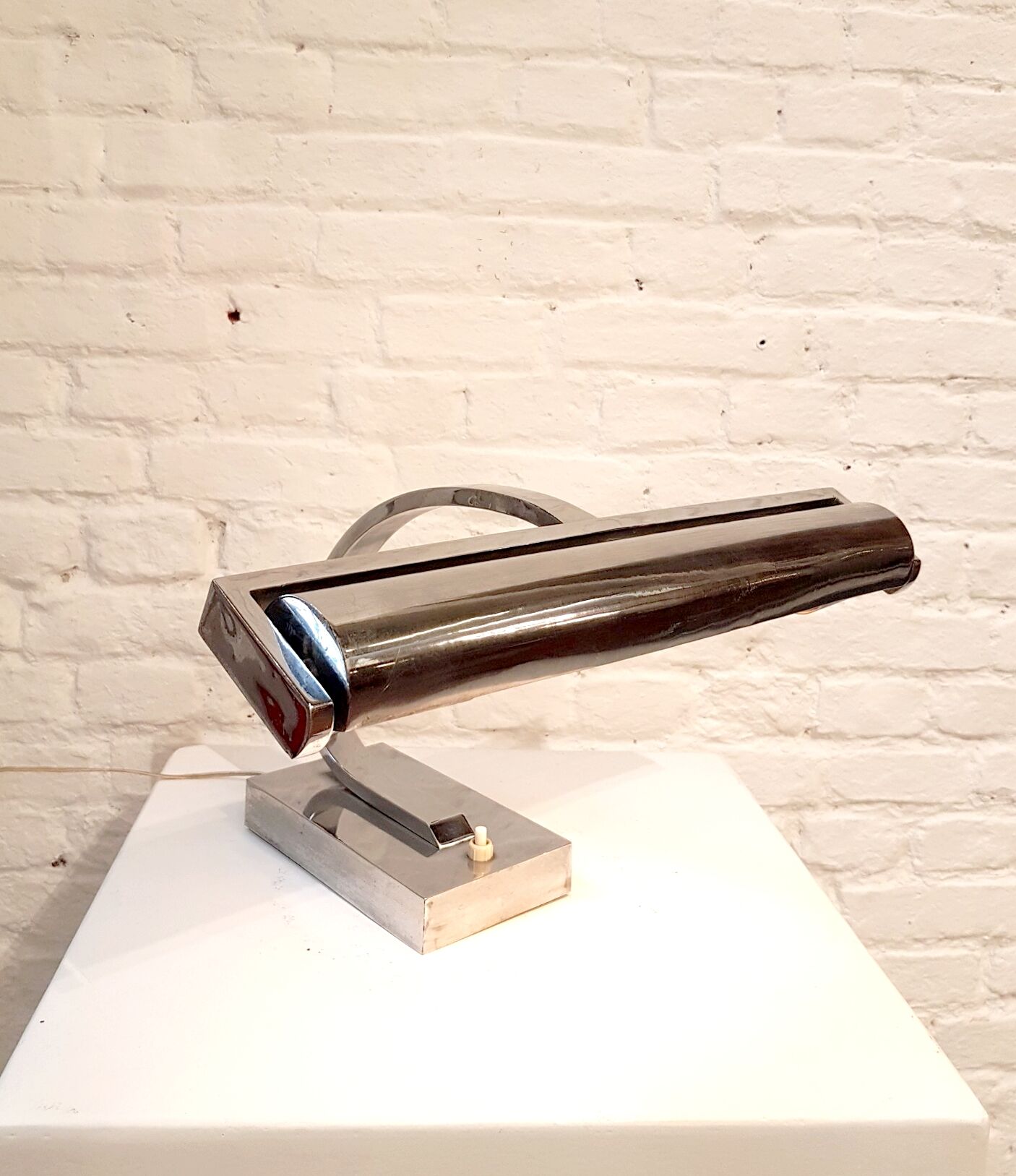 Desk lamp bahaus chrome Ca. 1930