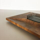 Board of Danish shell in the 1960s Digsmed massive teak wood
