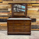 Commode de toilette en acajou – fin XIXe siècle