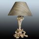 Lampe epoque Art Nouveau aux chardons