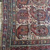 Tapis d’orient Persan-Yalameh-Laine filée à la main- Noué à la main-Unique.