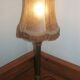 Stunning 1960s-style bronze lamp Empire/ Skin Abat day