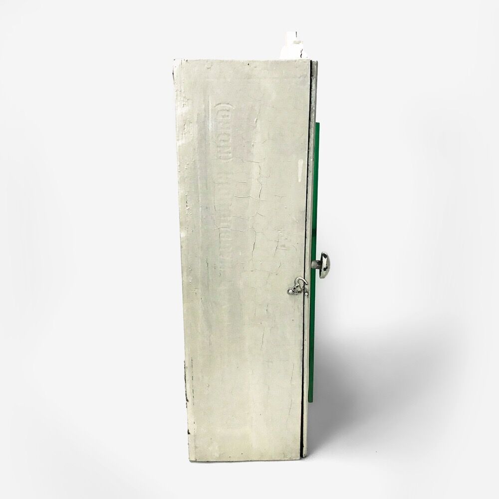 Old medicine cabinet with mirror