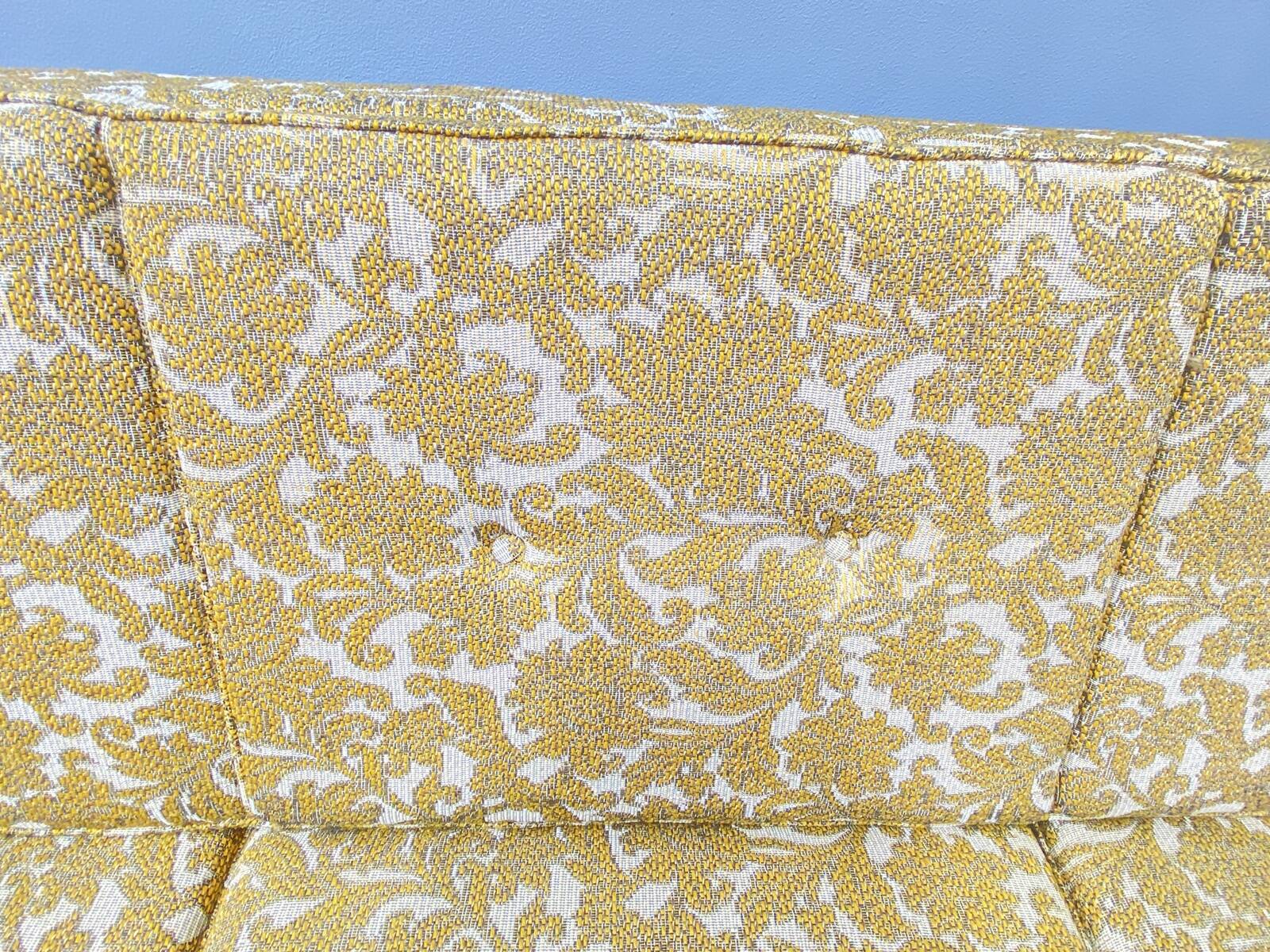 Canapé pliant rembourré du milieu du siècle, années 1970, Europe centrale