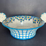 Longwy enamel basket