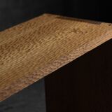 Hand-carved oak console table, France, early 21st century