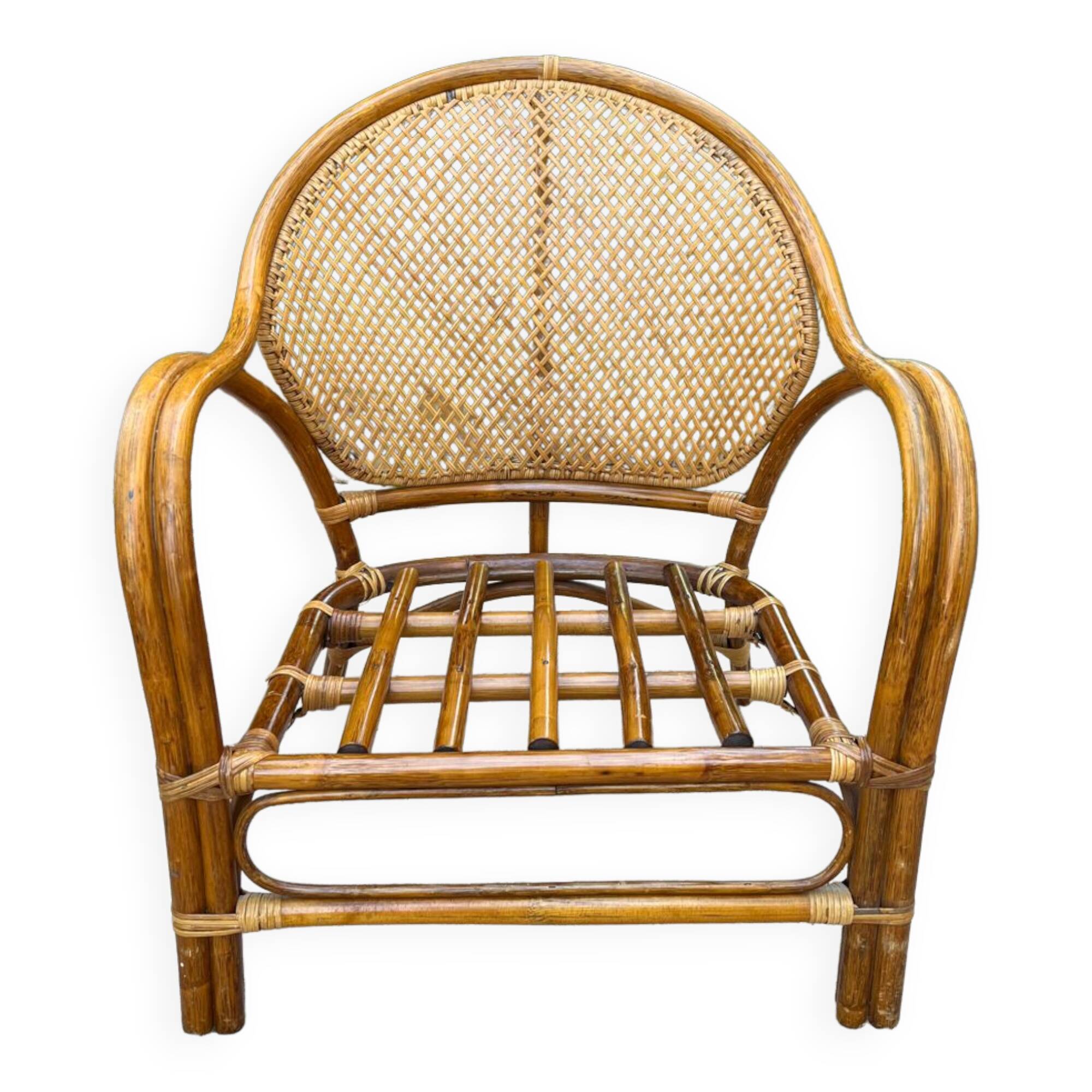 Fauteuil en rotin