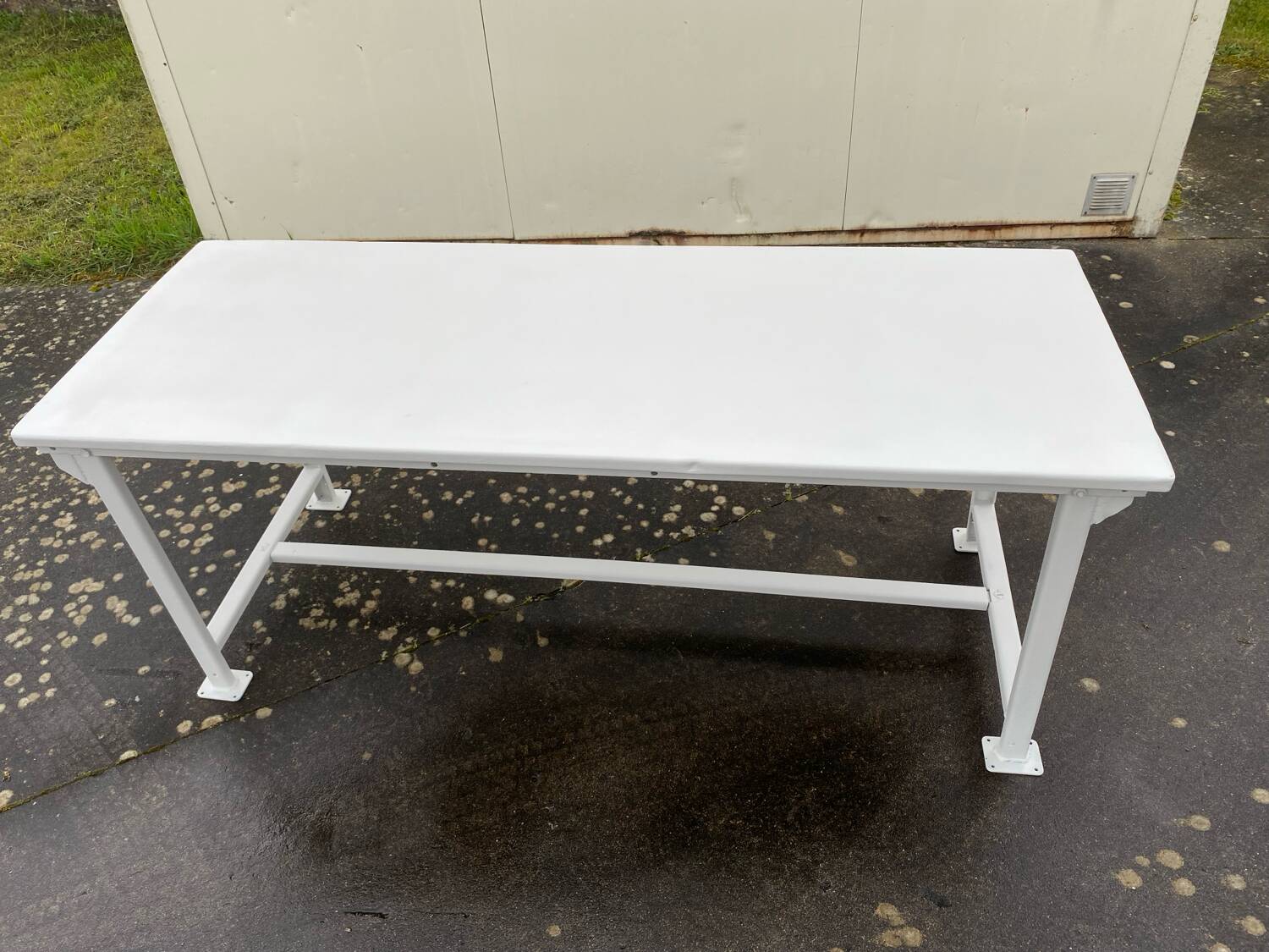 Metal military table