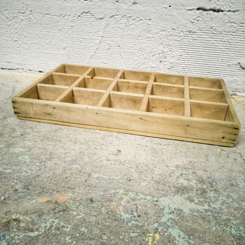 Wooden locker 15 boxes