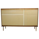 Vintage Mid Century Highboard Cabinet Drawer and Doors Teak Veneer 200cm