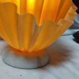 Large Corolle table lamp by Georgia Jacob - Vintage 70s