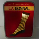 Animated illuminated sign 50's "The sock is La Bonnal"