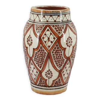 Ancient Moroccan safi vase