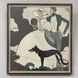 Old illustration from the 1930s