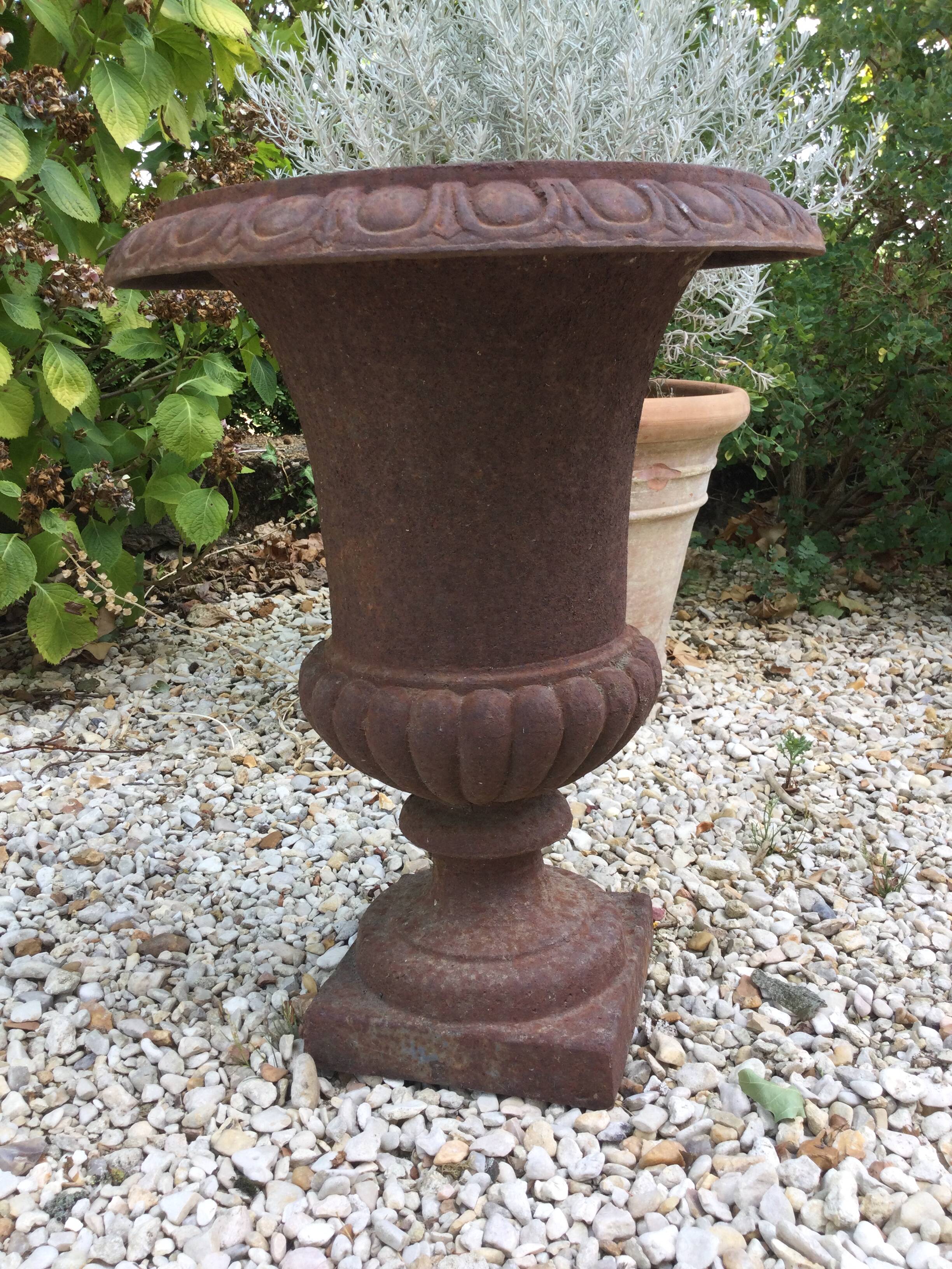Medici vase in cast iron