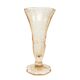 Art Deco vase, pressed rosé glass, Sweden, 1960s