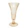 Art Deco vase, pressed rosé glass, Sweden, 1960s