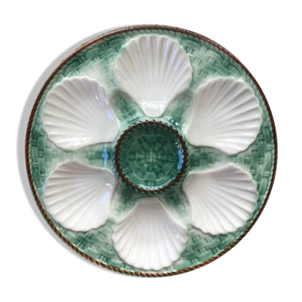 Set of 6 plates with oyster slurry