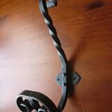 Twisted iron hook