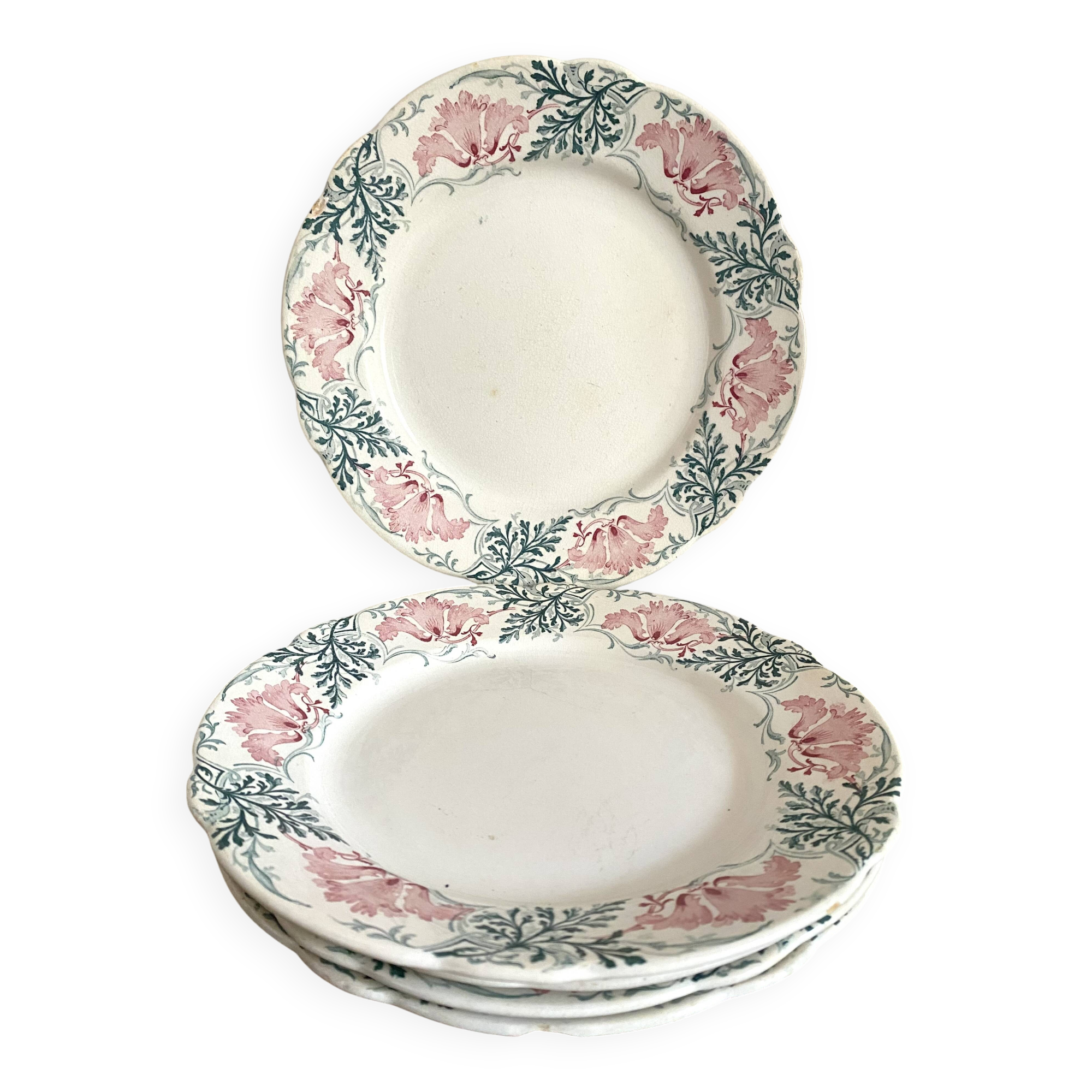 K&G Luneville ironstone flat plates, Roland model